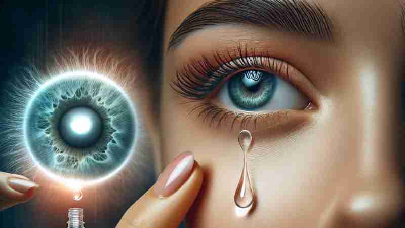 iVeena's IVMED-80 Eye Drops Show Promise in Treating Keratoconus, Concept art for illustrative purpose, tags: der von - Monok